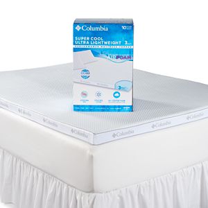 Columbia Super Cool 3-inch Performance Mattress Topper