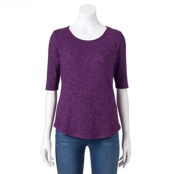 Women's Apt. 9® Essential Marled Tee