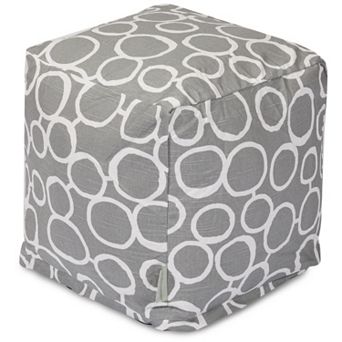 Majestic Home Goods Fusion Cube Pouf Ottoman