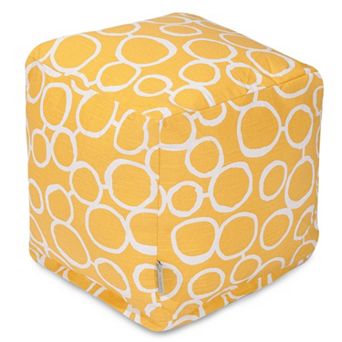 Majestic Home Goods Fusion Cube Pouf Ottoman