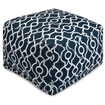 Majestic Home Goods Athens Indoor / Outdoor Pouf Ottoman