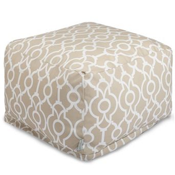 Majestic Home Goods Athens Indoor / Outdoor Pouf Ottoman