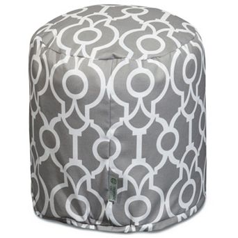 Majestic Home Goods Athens Indoor / Outdoor Small Pouf Ottoman