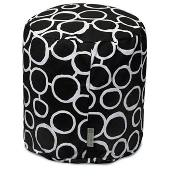 Majestic Home Goods Fusion Small Pouf Ottoman