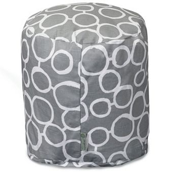 Majestic Home Goods Fusion Small Pouf Ottoman