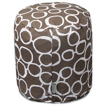 Majestic Home Goods Fusion Small Pouf Ottoman