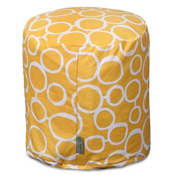 Majestic Home Goods Fusion Small Pouf Ottoman