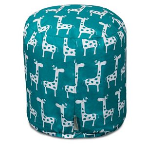 Majestic Home Goods Stretch Small Pouf Ottoman