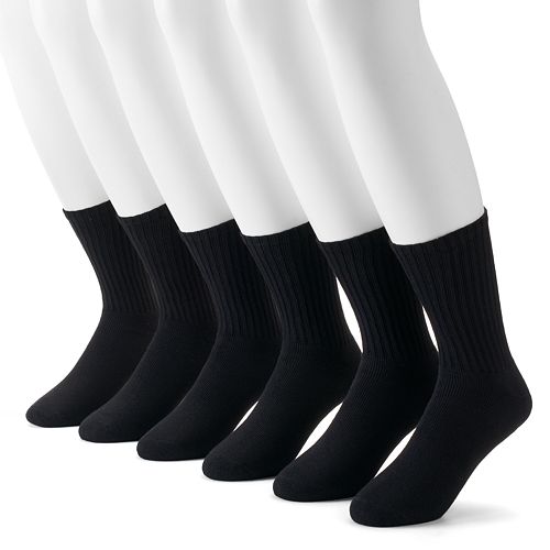 Men's Dockers 6-pack Value Cushioned Crew Socks