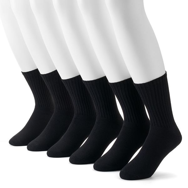 Men's Dockers® 6pack Value Cushioned Crew Socks
