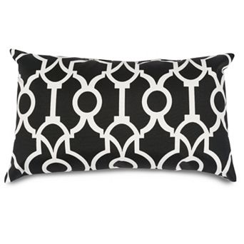 Majestic Home Goods Athens Indoor / Outdoor Oblong Throw Pillow