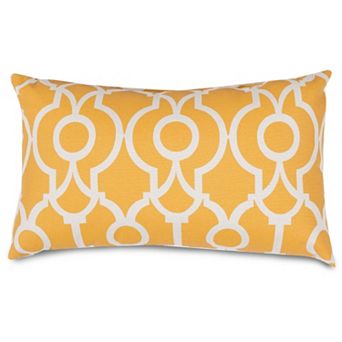 Majestic Home Goods Athens Indoor / Outdoor Oblong Throw Pillow