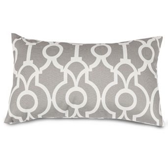 Majestic Home Goods Athens Indoor / Outdoor Oblong Throw Pillow