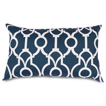 Majestic Home Goods Athens Indoor / Outdoor Oblong Throw Pillow