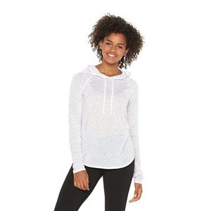 Juniors' SO® High-Low Raglan Hoodie