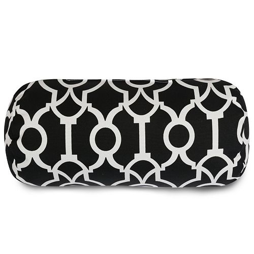 Majestic Home Goods Athens Indoor / Outdoor Round Bolster Pillow