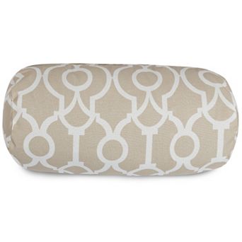 Majestic Home Goods Athens Indoor / Outdoor Round Bolster Pillow