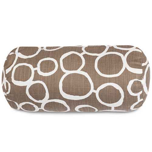 Majestic Home Goods Fusion Round Bolster Pillow