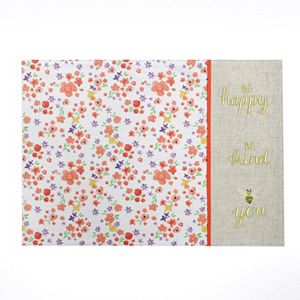 Celebrate Spring Together Floral Bee Placemat