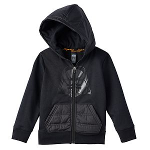Boys 4-7x Star Wars a Collection for Kohl's Darth Vader Quilted Hoodie