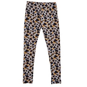 Girls 4-6x French Toast Leopard Heart Leggings