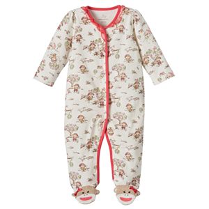 Baby Girl Baby Starters Sock Monkey Sleep & Play