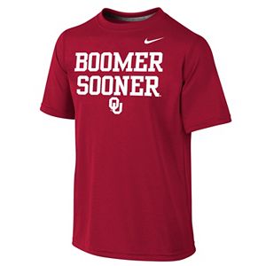 Boys 8-20 Nike Oklahoma Sooners Legend Authentic Dri-FIT Tee