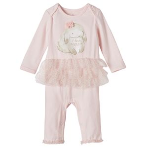 Baby Girl Baby Starters Bunny Tutu Coverall