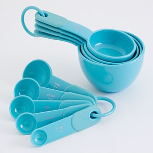 KitchenAid Aqua Sky Measuring Cup & Spoon Set