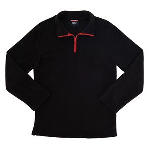 Toddler Boy French Toast 1/4-Zip Fleece Pullover