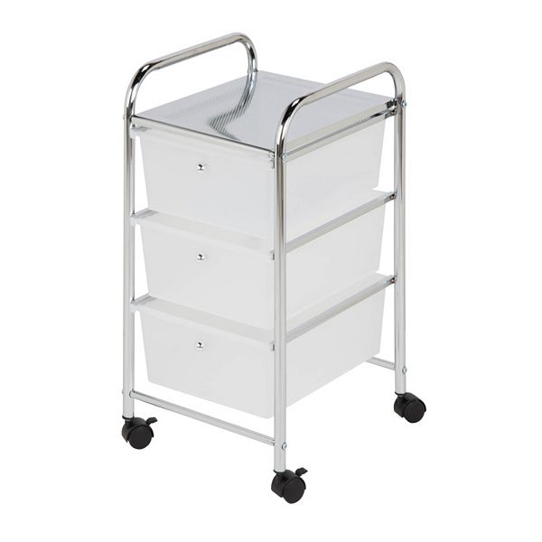 Honey-Can-Do 3-Drawer Rolling Cart