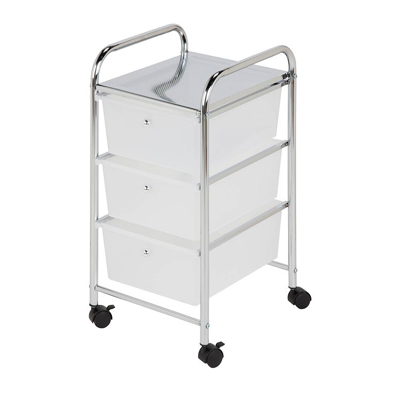 39578866 Honey-Can-Do 3-Drawer Rolling Cart, Multicolor sku 39578866