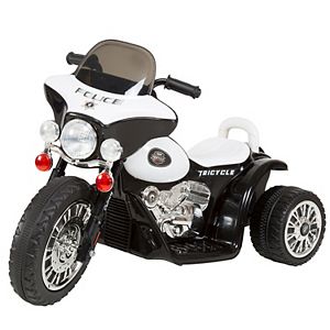 Lil' Rider Mini Three Wheel Police Chopper Ride-On