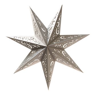 LumaBase 7-Point Star Paper Lantern 3 pc Set