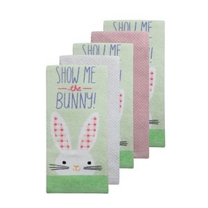 Celebrate Easter Together Show Me The Bunny Kitchen Towel 5-pk.