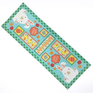 Celebrate Easter Together Faux Applique Bunny Table Runner - 36\