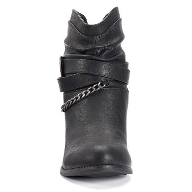 SO® Women's Slouch Ankle Boots