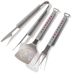 Ohio State Buckeyes 3-Piece Spirit Grilling Set