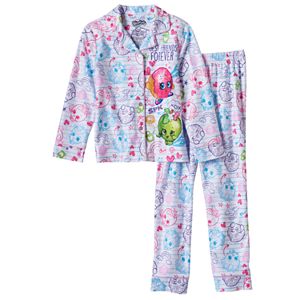 Girls 4-12 Shopkins D'lish Donut & Apple Blossom Doodle Pajama Set