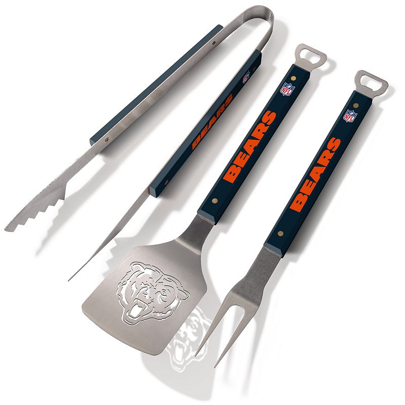 NFL Chicago Bears Spirit Series 3-Piece BBQ Set (B01M74TA9B)
