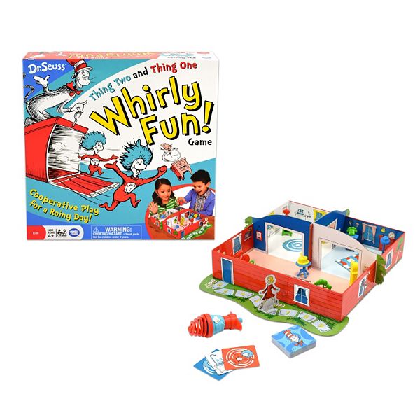 Dr Seuss Thing Two And Thing One Whirly Fun Game