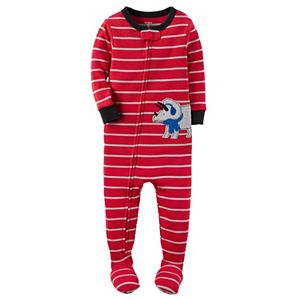 Baby Boy Carter's Striped Footed Pajamas