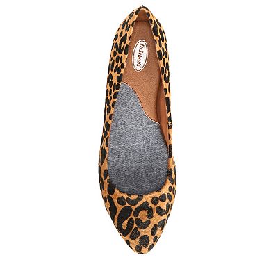 Dr. Scholl's Really Women's Leopard Print Ballet Flats