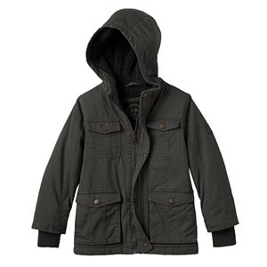 Boys 4-7 Urban Republic Hooded Sherpa-Lined Midweight Jacket