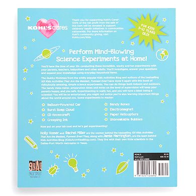 Kohl's Cares® "The 101 Coolest Simple Science Experiments" Activity Book
