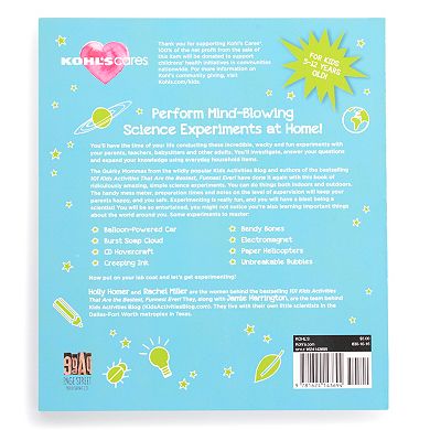 Kohl's Cares® "The 101 Coolest Simple Science Experiments" Activity Book 