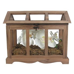 SONOMA Goods for Life™ Artificial Orchid & Moss Terrarium Table Decor