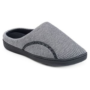 Isotoner Women's Athena Striped Hoodback Slippers