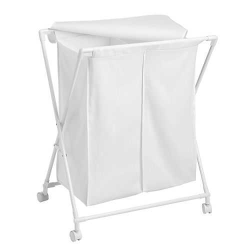HoneyCanDo Double Folding Hamper