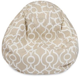 Majestic Home Goods Athens Indoor / Outdoor Small Beanbag Chair